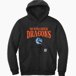 SILVER CREEK HIGH SCHOOL DRAGONS Carhartt Men's Midweight Hooded Sweatshirt Front Thumbnail