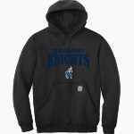 Traders Point Knights <span class="pdp-name-mascot">Traders Point KnightS</span> Carhartt Men's Midweight Hooded Sweatshirt Front Thumbnail
