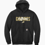 GIDDINGS BUFFALOS Carhartt Men's Midweight Hooded Sweatshirt Front Thumbnail