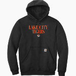 LAKE CITY HIGH SCHOOL TIGERS <span class="pdp-name-mascot">LAKE CITY TIGERS</span> Carhartt Men's Midweight Hooded Sweatshirt Front Thumbnail