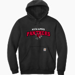 KICKAPOO HIGH SCHOOL PANTHERS Carhartt Men's Midweight Hooded Sweatshirt Front Thumbnail