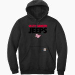 SOUTH WEBSTER HIGH SCHOOL JEEPS <span class="pdp-name-mascot">SOUTH WEBSTER JEEPS</span> Carhartt Men's Midweight Hooded Sweatshirt Front Thumbnail
