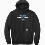 James Clemens Jets <span class="pdp-name-mascot">James Clemens Jets</span> Carhartt Men's Midweight Hooded Sweatshirt Front Thumbnail