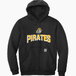 PERQUIMANS COUNTY HIGH SCHOOL PIRATES <span class="pdp-name-mascot">PERQUIMANS COUNTY PIRATES</span> Carhartt Men's Midweight Hooded Sweatshirt Front Thumbnail