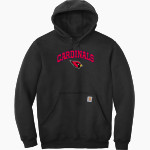 PLAINFIELD HIGH SCHOOL CARDINALS <span class="pdp-name-mascot">PLAINFIELD CARDINALS</span> Carhartt Men's Midweight Hooded Sweatshirt Front Thumbnail