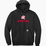 San Juan Spartans <span class="pdp-name-mascot">San Juan Spartans</span> Carhartt Men's Midweight Hooded Sweatshirt Front Thumbnail