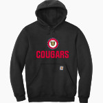 Soquel Cougars <span class="pdp-name-mascot">Soquel Elementary School Cougars</span> Carhartt Men's Midweight Hooded Sweatshirt Front Thumbnail