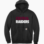 CENTRAL HIGH SCHOOL RAIDERS <span class="pdp-name-mascot">CENTRAL RAIDERS</span> Carhartt Men's Midweight Hooded Sweatshirt Front Thumbnail