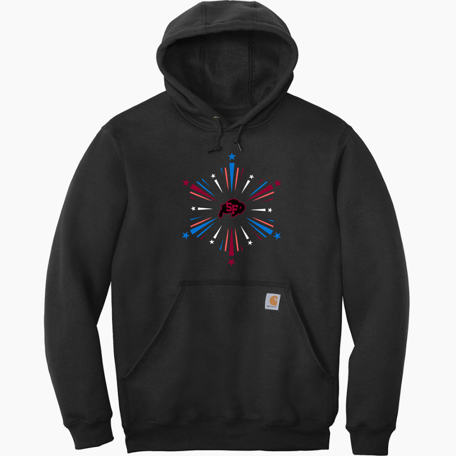 Sola Fide Buffaloes <span class="pdp-name-mascot">Sola Fide Academy Buffaloes</span> Carhartt Men's Midweight Hooded Sweatshirt