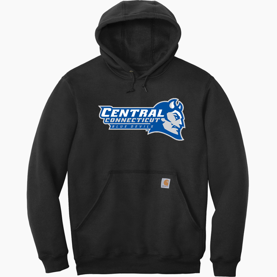 CCSU Blue Devils Carhartt Men's Midweight Hooded Sweatshirt