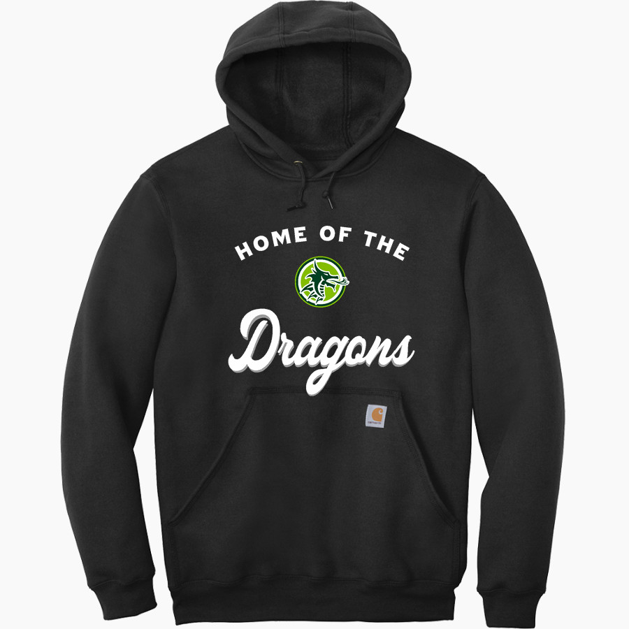 AZ Compass DRAGONS Carhartt Men's Midweight Hooded Sweatshirt