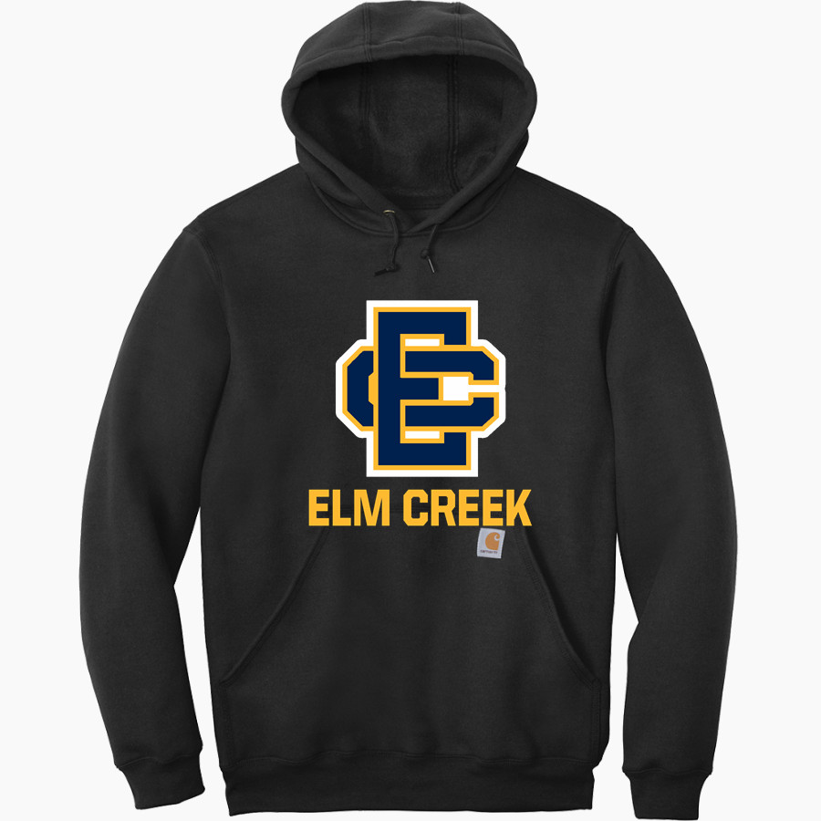 Elm Creek Buffaloes <span class="pdp-name-mascot">Elm Creek Buffaloes</span> Carhartt Men's Midweight Hooded Sweatshirt