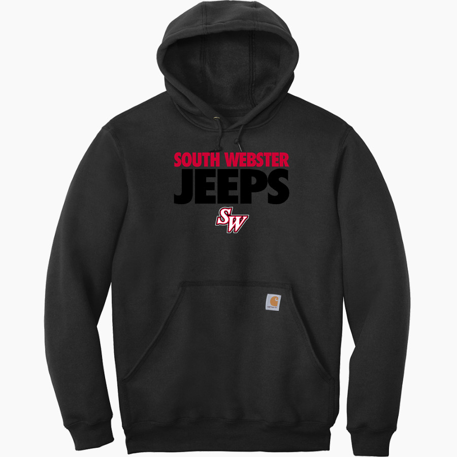 SOUTH WEBSTER HIGH SCHOOL JEEPS <span class="pdp-name-mascot">SOUTH WEBSTER JEEPS</span> Carhartt Men's Midweight Hooded Sweatshirt