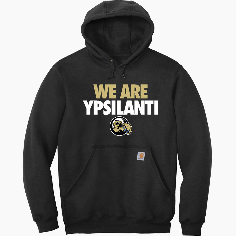 YPSILANTI COMMUNITY SCHOOLS GRIZZLIES <span class="pdp-name-mascot">YPSILANTI GRIZZLIES</span> Carhartt Men's Midweight Hooded Sweatshirt