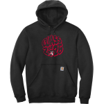 JACKSON HIGH SCHOOL INDIANS <span class="pdp-name-mascot">JACKSON INDIANS</span> Carhartt Men's Midweight Hooded Sweatshirt Front Thumbnail
