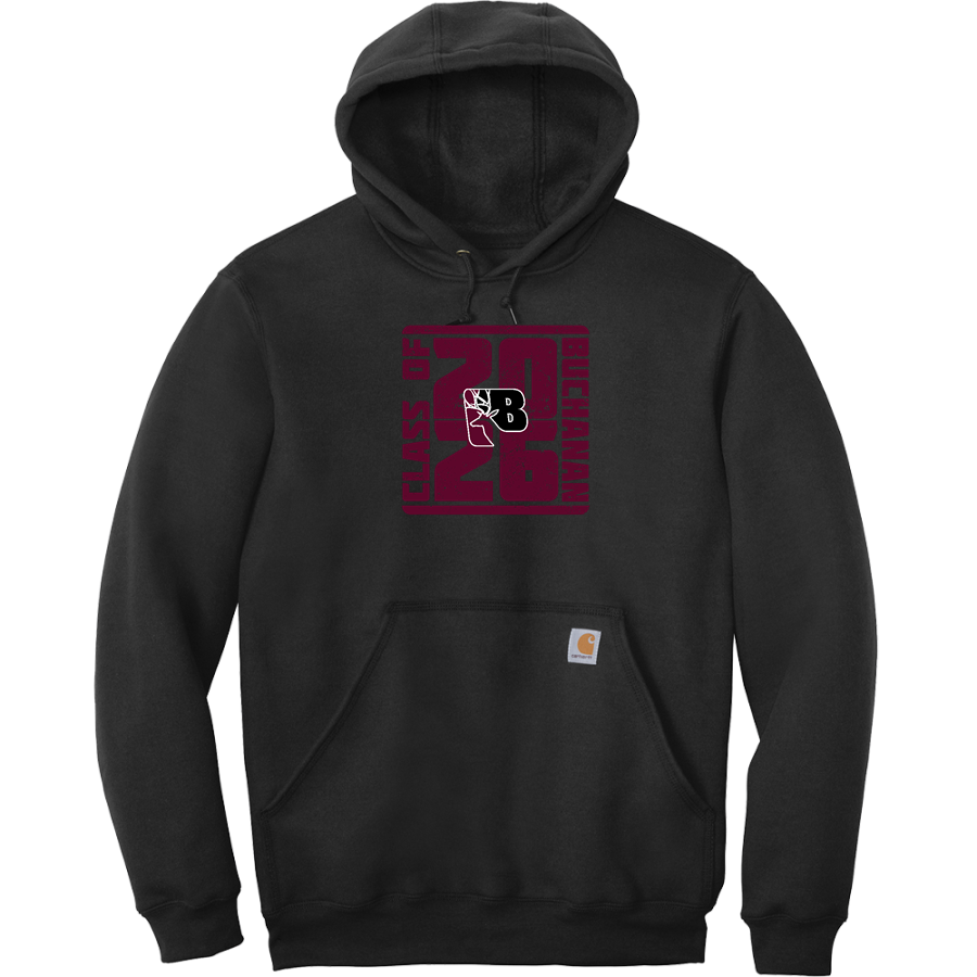 BUCHANAN HIGH SCHOOL BUCKS <span class="pdp-name-mascot">BUCHANAN BUCKS</span> Carhartt Men's Midweight Hooded Sweatshirt