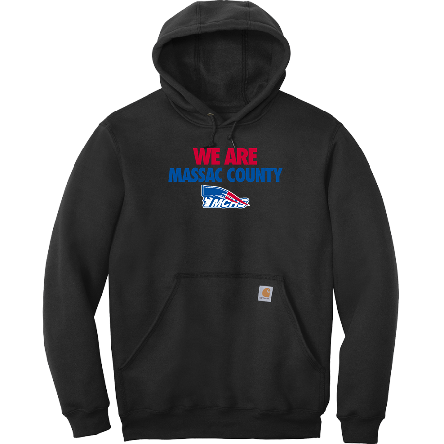 MASSAC COUNTY HIGH SCHOOL PATRIOTS <span class="pdp-name-mascot">MASSAC COUNTY PATRIOTS</span> Carhartt Men's Midweight Hooded Sweatshirt