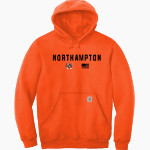 Northampton Konkrete Kids <span class="pdp-name-mascot">Northampton Area Middle School Konkrete Kids</span> Carhartt Men's Midweight Hooded Sweatshirt Front Thumbnail