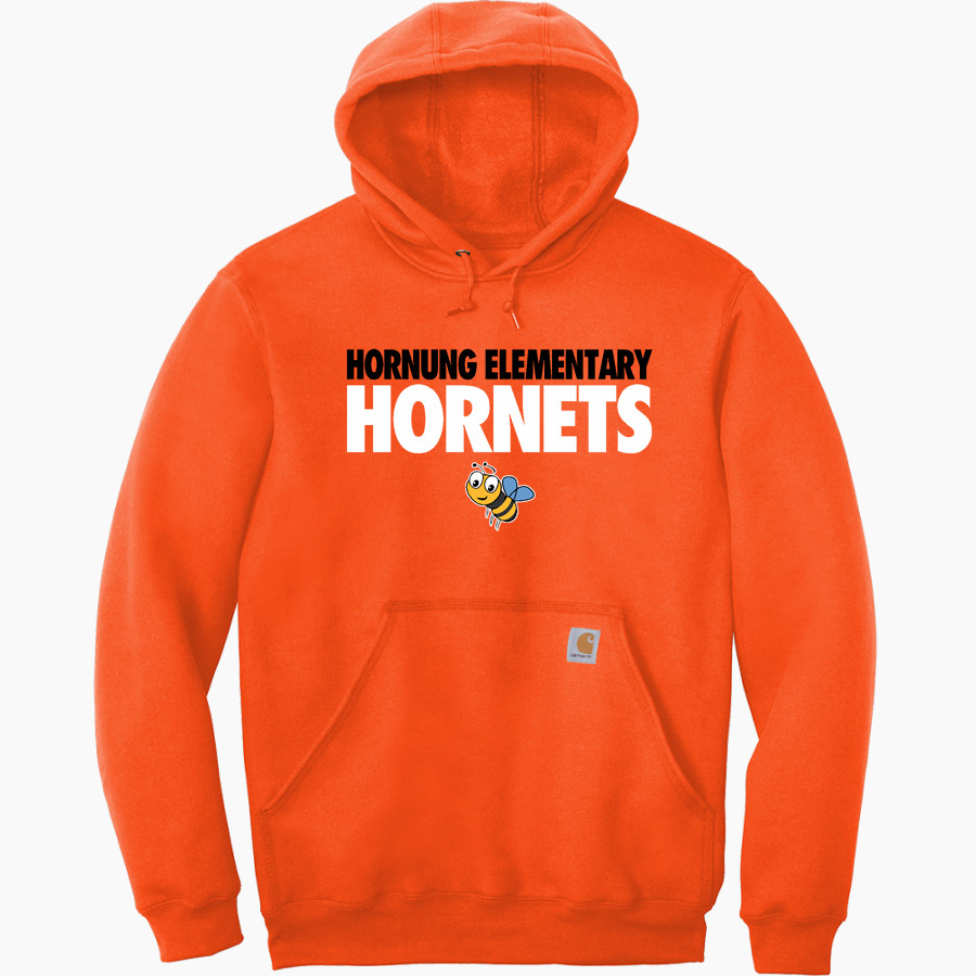 Hornung Elementary Hornets Carhartt Men's Midweight Hooded Sweatshirt