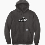 O2X Human Performance Human Performance <span class="pdp-name-mascot">O2X Human Performance</span> Carhartt Men's Midweight Hooded Sweatshirt Front Thumbnail