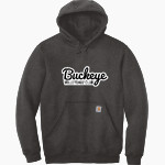Buckeye Volleyball Club <span class="pdp-name-mascot">Buckeye Volleyball Club</span> Carhartt Men's Midweight Hooded Sweatshirt Front Thumbnail