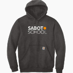 Sabot School Sabot School <span class="pdp-name-mascot">STONY POINT SCHOOL</span> Carhartt Men's Midweight Hooded Sweatshirt Front Thumbnail