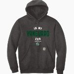 Wisconsin Heights High School Vanguards Carhartt Men's Midweight Hooded Sweatshirt Front Thumbnail