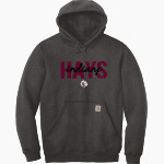 Hays Indians <span class="pdp-name-mascot">Hays Indians</span> Carhartt Men's Midweight Hooded Sweatshirt Front Thumbnail