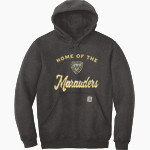 Mt Vernon Marauders Carhartt Men's Midweight Hooded Sweatshirt Front Thumbnail