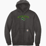 Madison-Plains Golden Eagles <span class="pdp-name-mascot">MADISON-PLAINS EAGLES</span> Carhartt Men's Midweight Hooded Sweatshirt Front Thumbnail