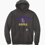 PORTLAND CHRISTIAN HIGH SCHOOL ROYALS Carhartt Men's Midweight Hooded Sweatshirt Front Thumbnail