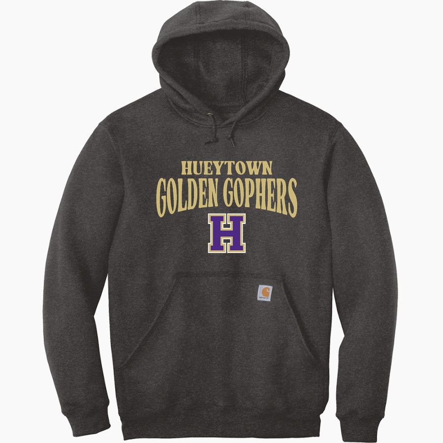 Hueytown Golden Gophers Carhartt Men's Midweight Hooded Sweatshirt
