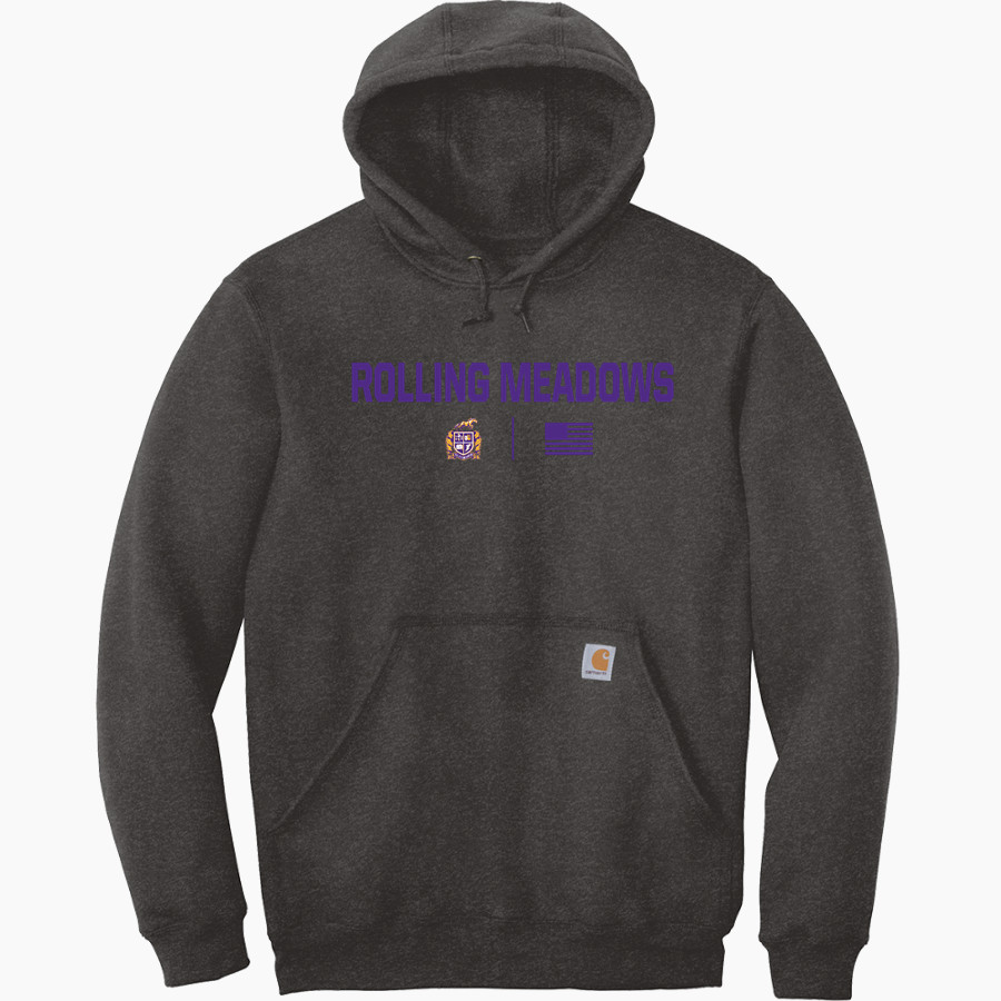 Rolling Meadows Mustangs <span class="pdp-name-mascot">Rolling Meadows High School Mustangs</span> Carhartt Men's Midweight Hooded Sweatshirt