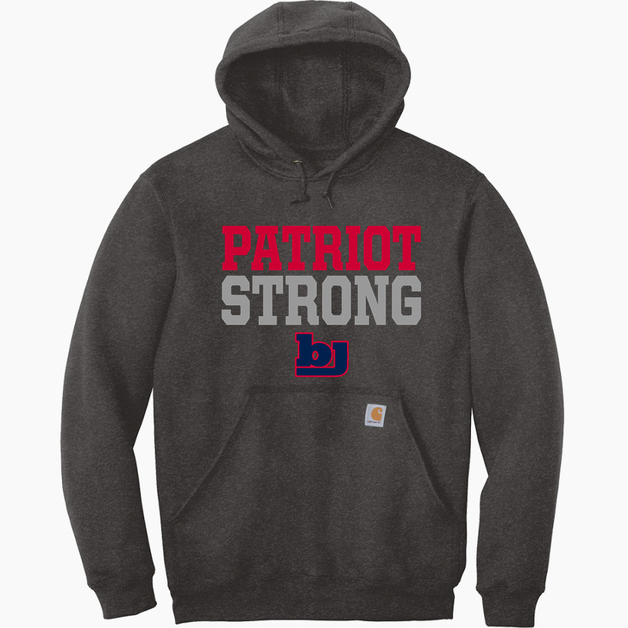 Bob Jones Patriots Carhartt Men's Midweight Hooded Sweatshirt