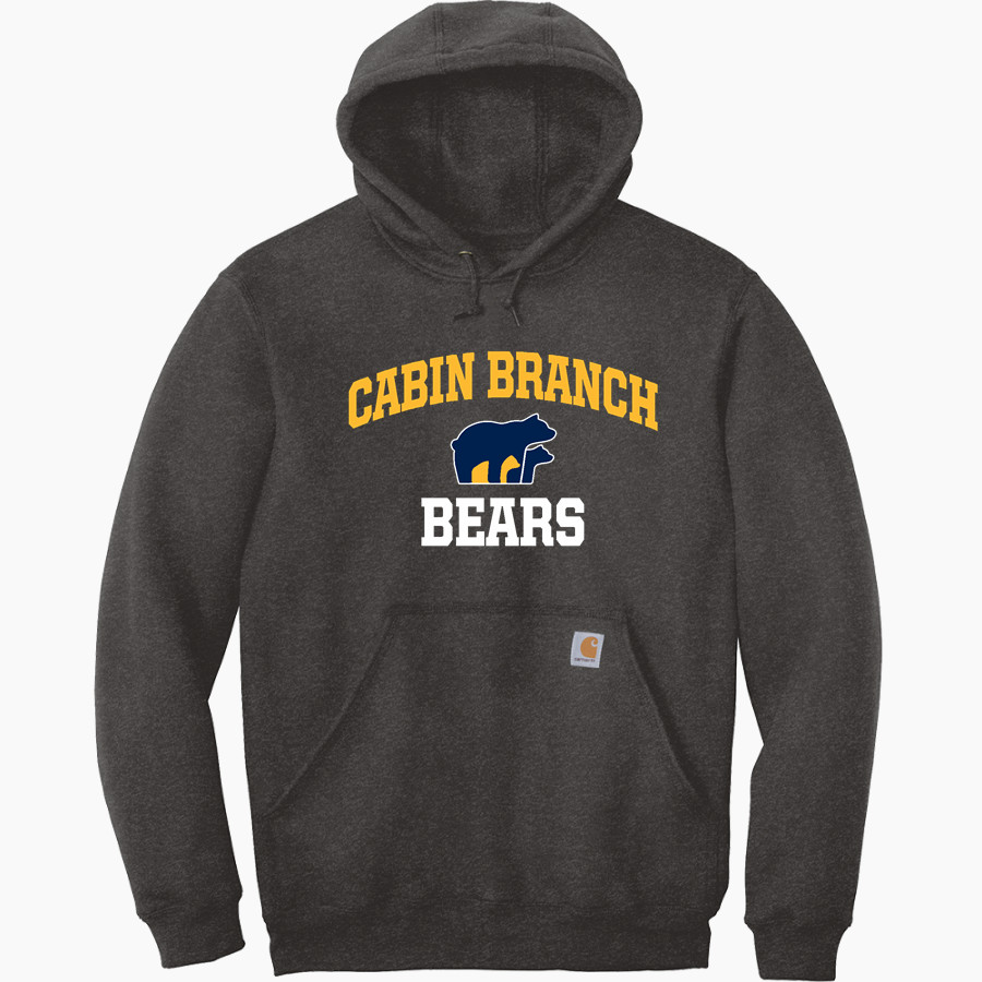 Cabin Branch Bears Carhartt Men's Midweight Hooded Sweatshirt