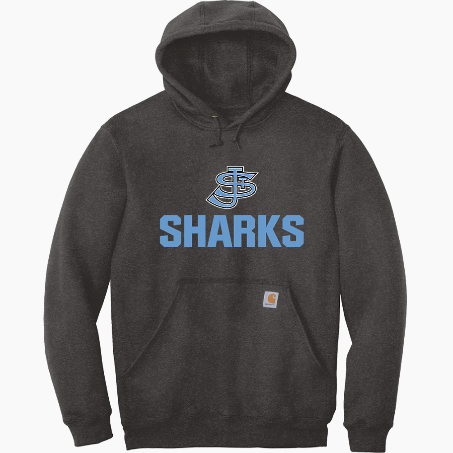 St. James Sharks <span class="pdp-name-mascot">St. James Sharks</span> Carhartt Men's Midweight Hooded Sweatshirt