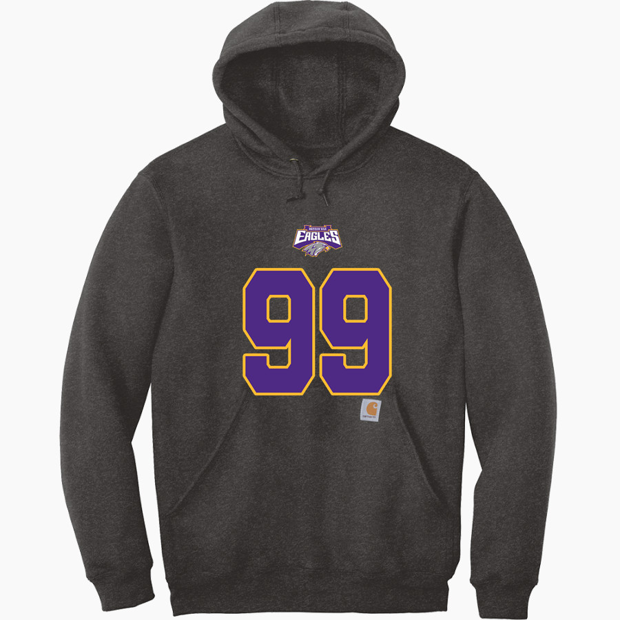Madison Eagles <span class="pdp-name-mascot">Madison Eagles</span> Carhartt Men's Midweight Hooded Sweatshirt