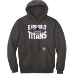 El Paso-Gridley Titans <span class="pdp-name-mascot">El Paso-Gridley Titans</span> Carhartt Men's Midweight Hooded Sweatshirt Front Thumbnail