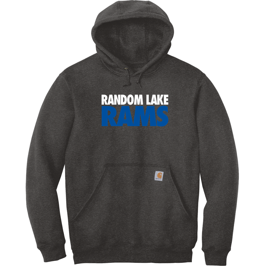 RANDOM LAKE RAMS The Official Online Store <span class="pdp-name-mascot">RANDOM LAKE RAMS</span> Carhartt Men's Midweight Hooded Sweatshirt