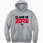 NORTH POCONO HIGH SCHOOL TROJANS Carhartt Men's Midweight Hooded Sweatshirt Front Thumbnail