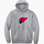Big Rapids Cardinals <span class="pdp-name-mascot">Big Rapids Cardinals</span> Carhartt Men's Midweight Hooded Sweatshirt Front Thumbnail
