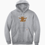 Sycamore Longhorns <span class="pdp-name-mascot">Sycamore Elementary School Longhorns</span> Carhartt Men's Midweight Hooded Sweatshirt Front Thumbnail