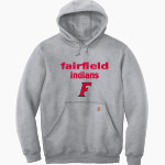 FAIRFIELD SENIOR HIGH SCHOOL INDIANS Carhartt Men's Midweight Hooded Sweatshirt Front Thumbnail