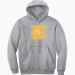 Sullivan Tigers <span class="pdp-name-mascot">Sullivan Tigers</span> Carhartt Men's Midweight Hooded Sweatshirt Front Thumbnail