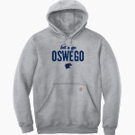Oswego Panthers <span class="pdp-name-mascot">Oswego Panthers</span> Carhartt Men's Midweight Hooded Sweatshirt Front Thumbnail