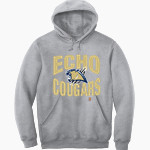 ECHO HIGH SCHOOL COUGARS <span class="pdp-name-mascot">ECHO COUGARS</span> Carhartt Men's Midweight Hooded Sweatshirt Front Thumbnail