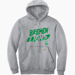 Bremen Athletics Sideline Store <span class="pdp-name-mascot">Bremen Lions</span> Carhartt Men's Midweight Hooded Sweatshirt Front Thumbnail