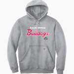Boiling Springs Middle School bulldogs offical sideline store <span class="pdp-name-mascot">Boiling Springs Bulldogs</span> Carhartt Men's Midweight Hooded Sweatshirt Front Thumbnail