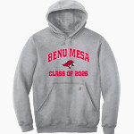 Benedictine University Mesa Redhawks Carhartt Men's Midweight Hooded Sweatshirt Front Thumbnail