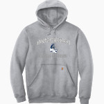 Mount Aloysius College Mounties Carhartt Men's Midweight Hooded Sweatshirt Front Thumbnail